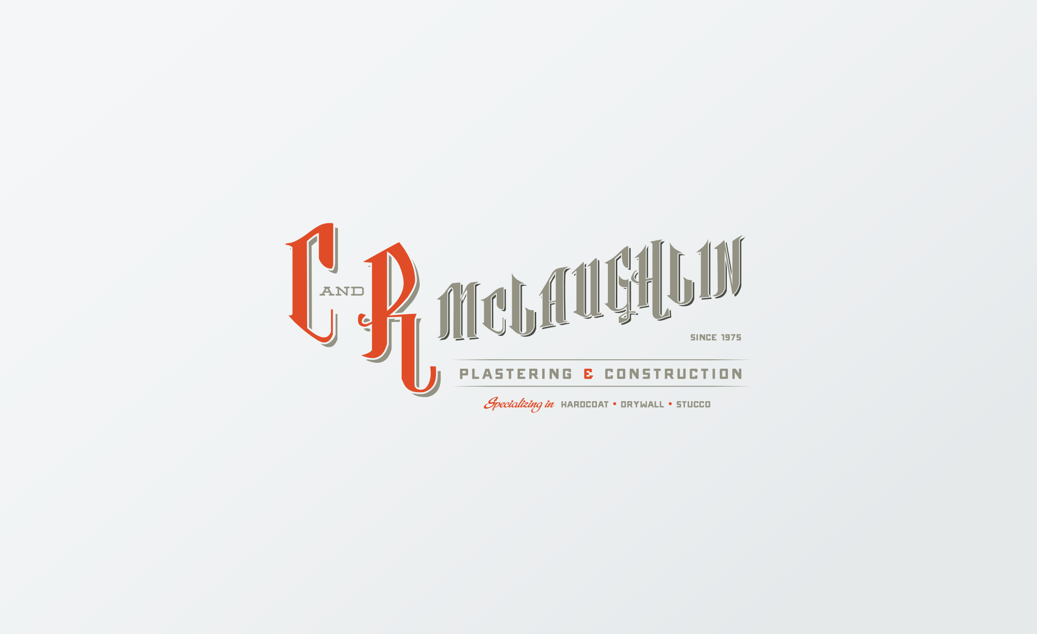 C and R McLaughlin Plastering and Construction logo