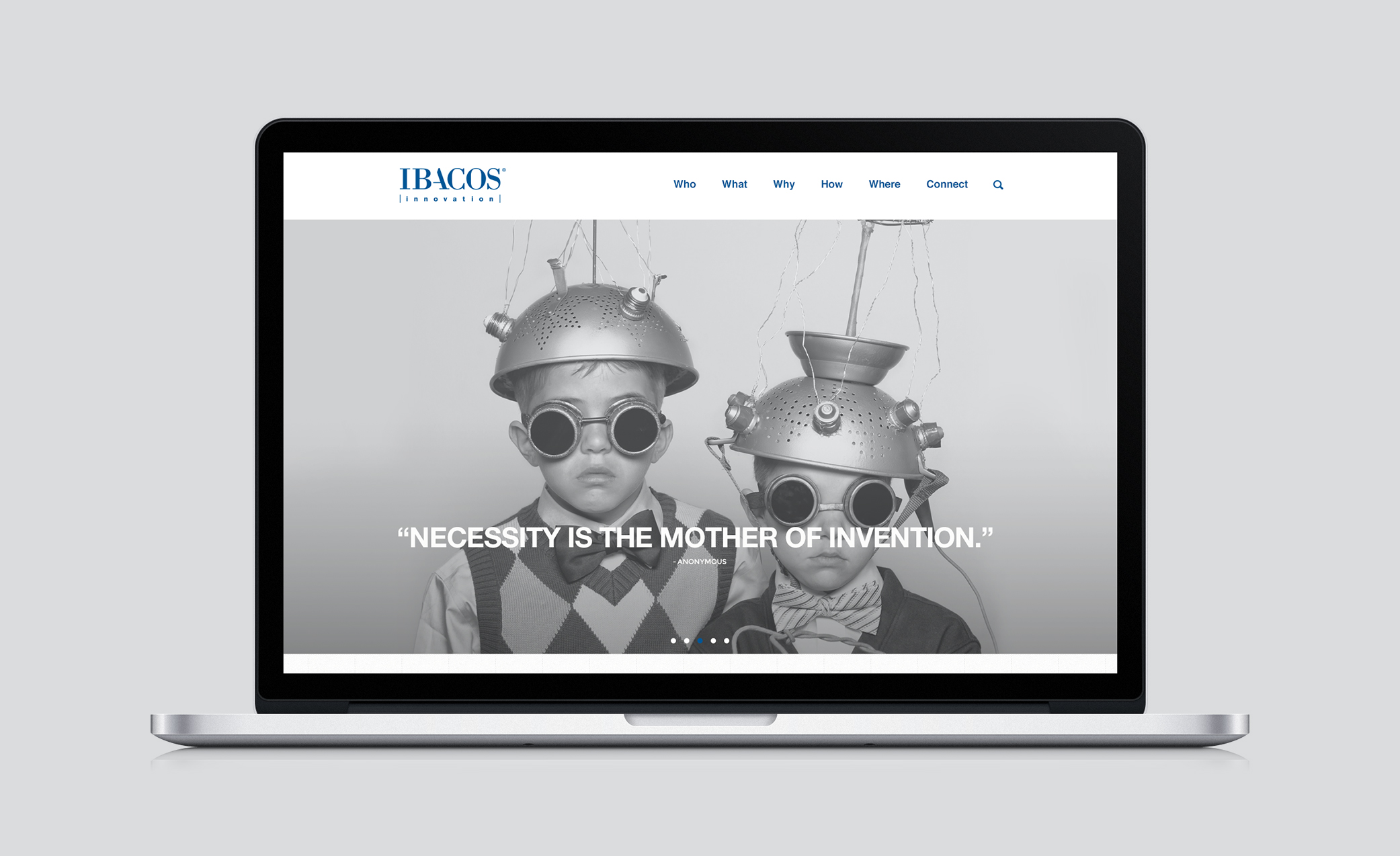 IBACOS website design and development