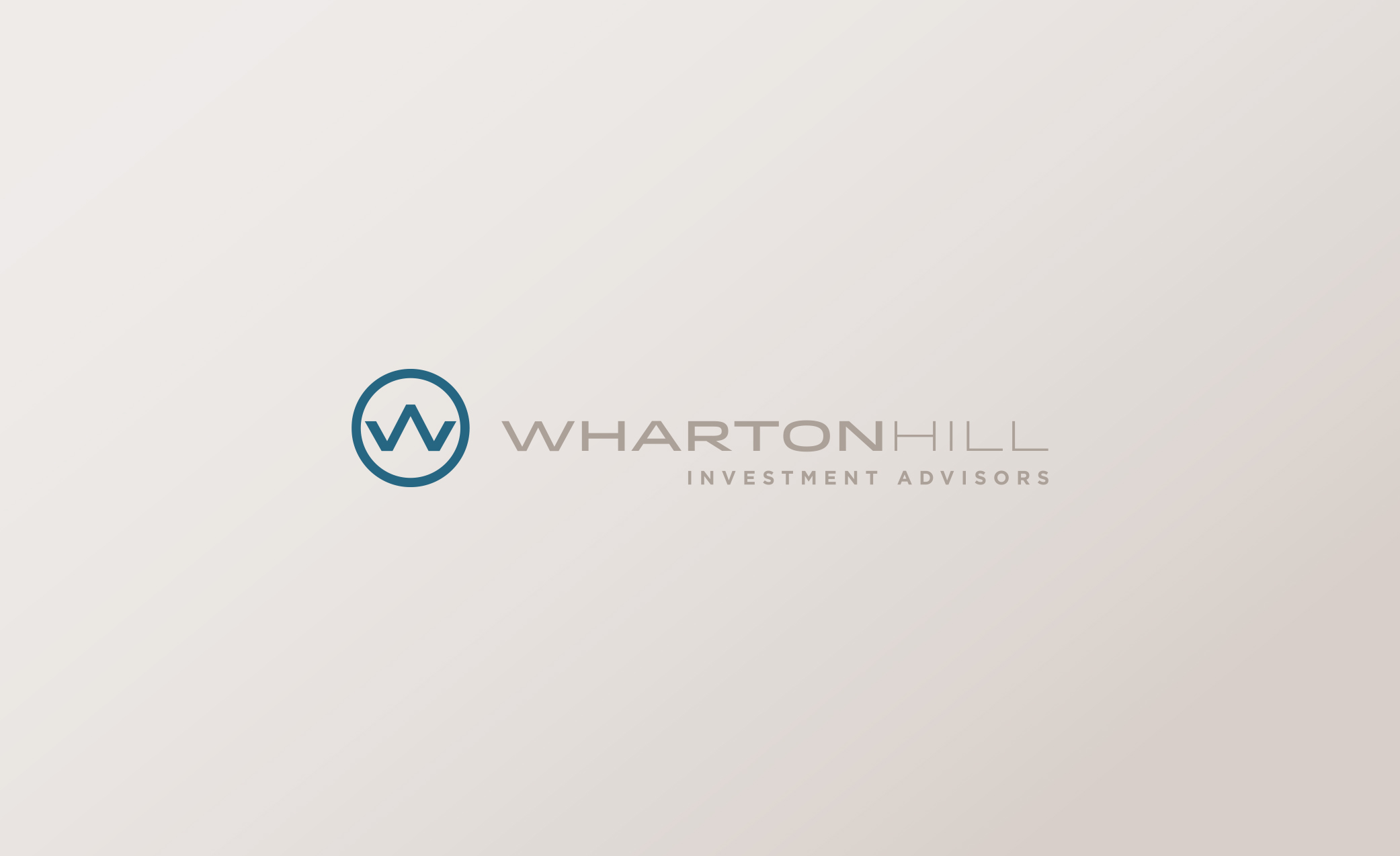 WhartonHill Investment Advisors brand development